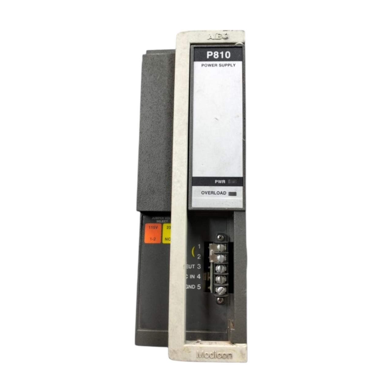 Modicon As-p810-000 fuente de alimentación