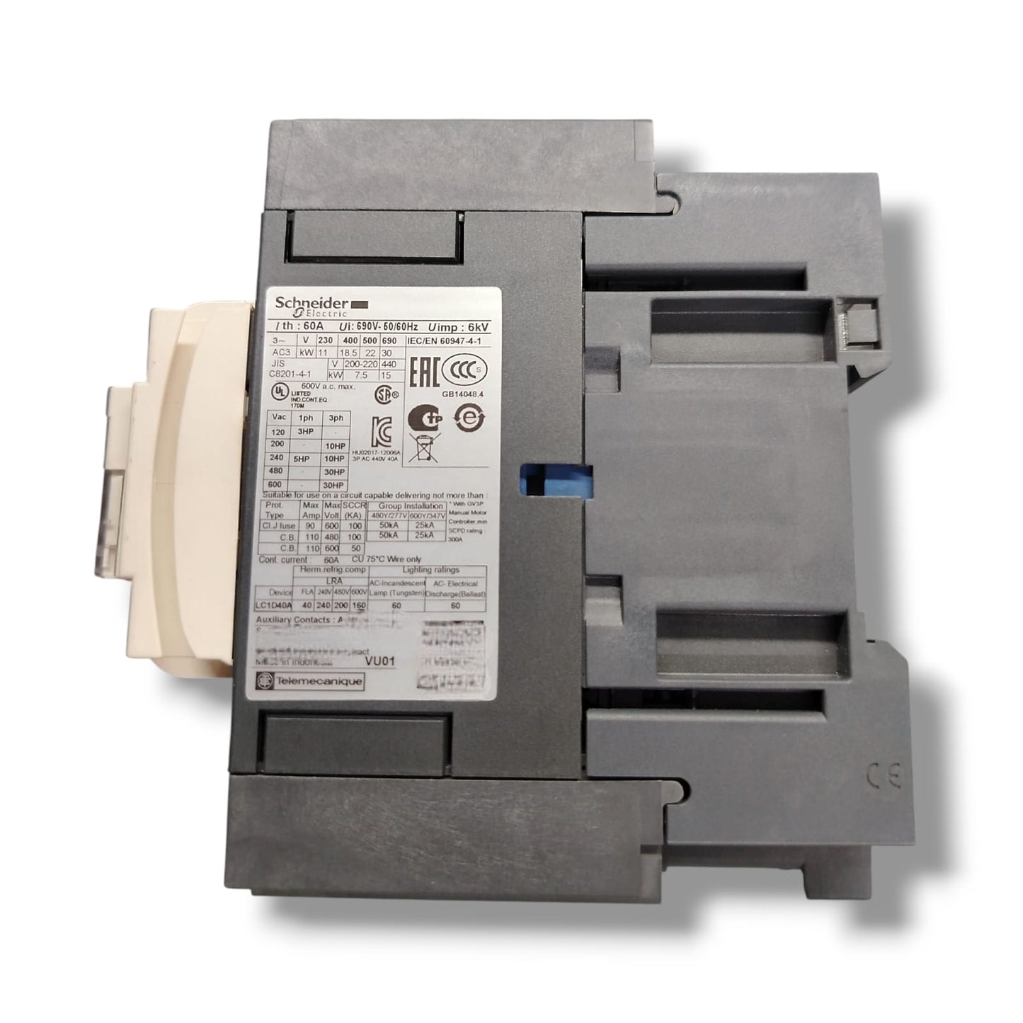 SCHNEIDER ELECTRIC LC1D40A ARRANCADOR
