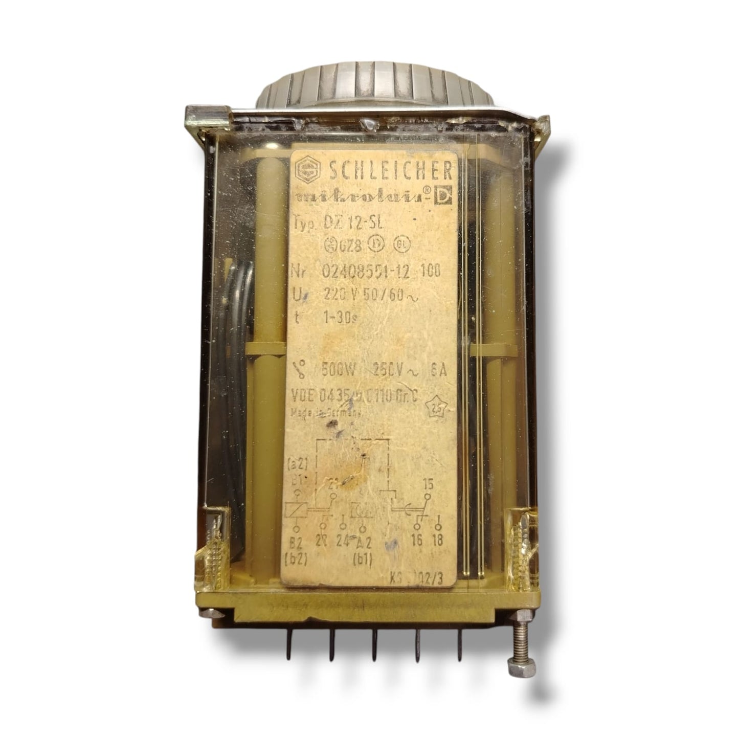 SCHLEICHER DZ 12-SL RELEVADOR TEMPORIZADO