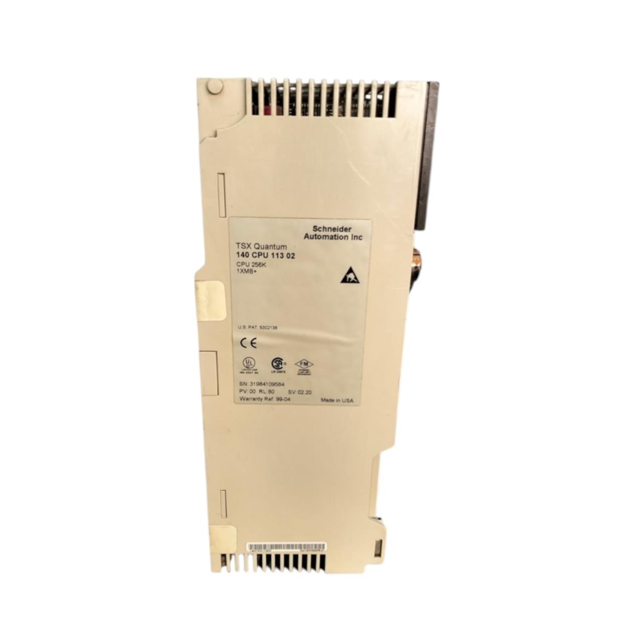 SCHNEIDER ELECTRIC 140 CPU 113 02