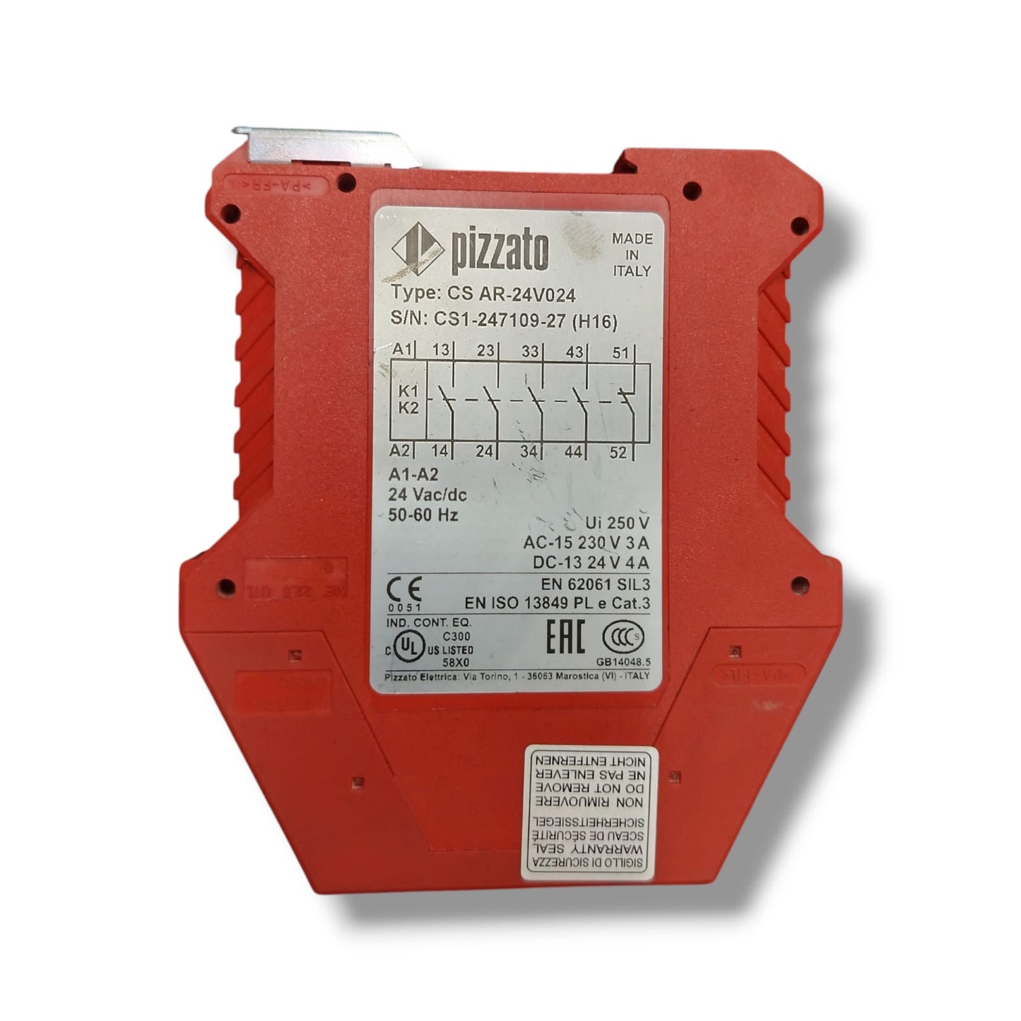 PIZZATO CS AR-24V024 Módulo de Seguridad