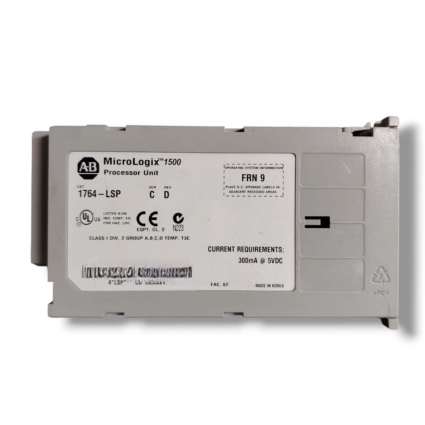 ALLEN BRADLEY 1794-LSP SER C MODULO
