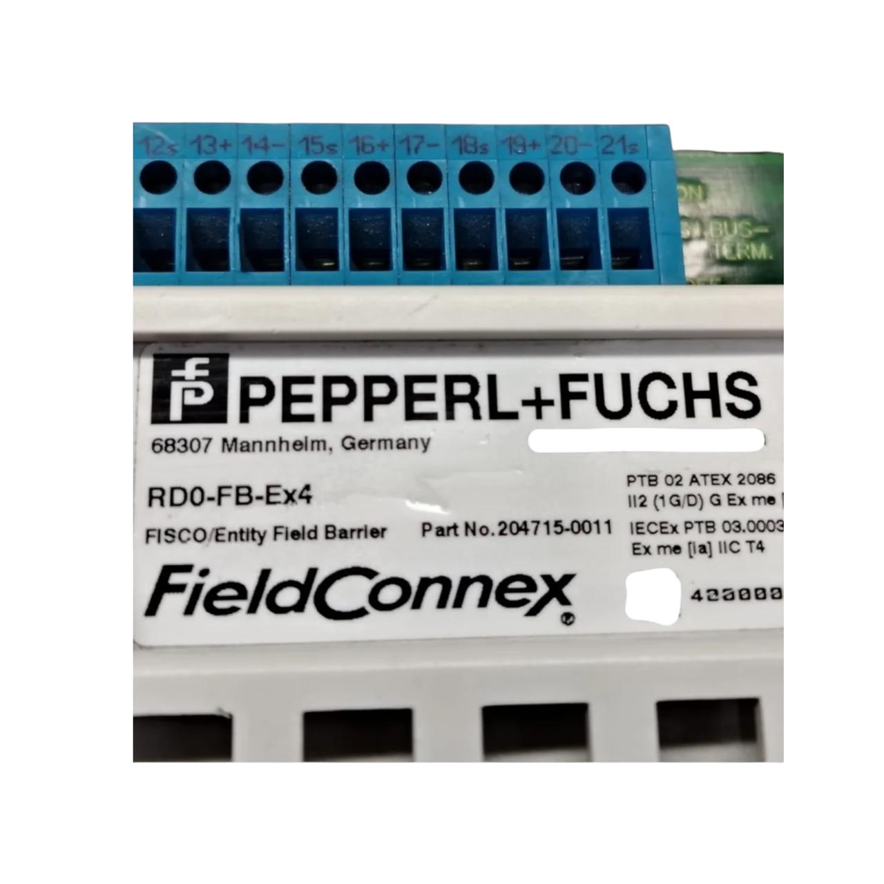 Pepperl Fuchs Rd0-fb-ex4 FieldBarrier