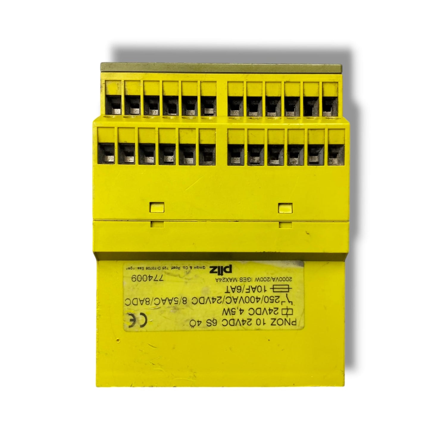 PILZ PNOZ 10 24VDC 6S 40 RELE DE SEGURIDAD
