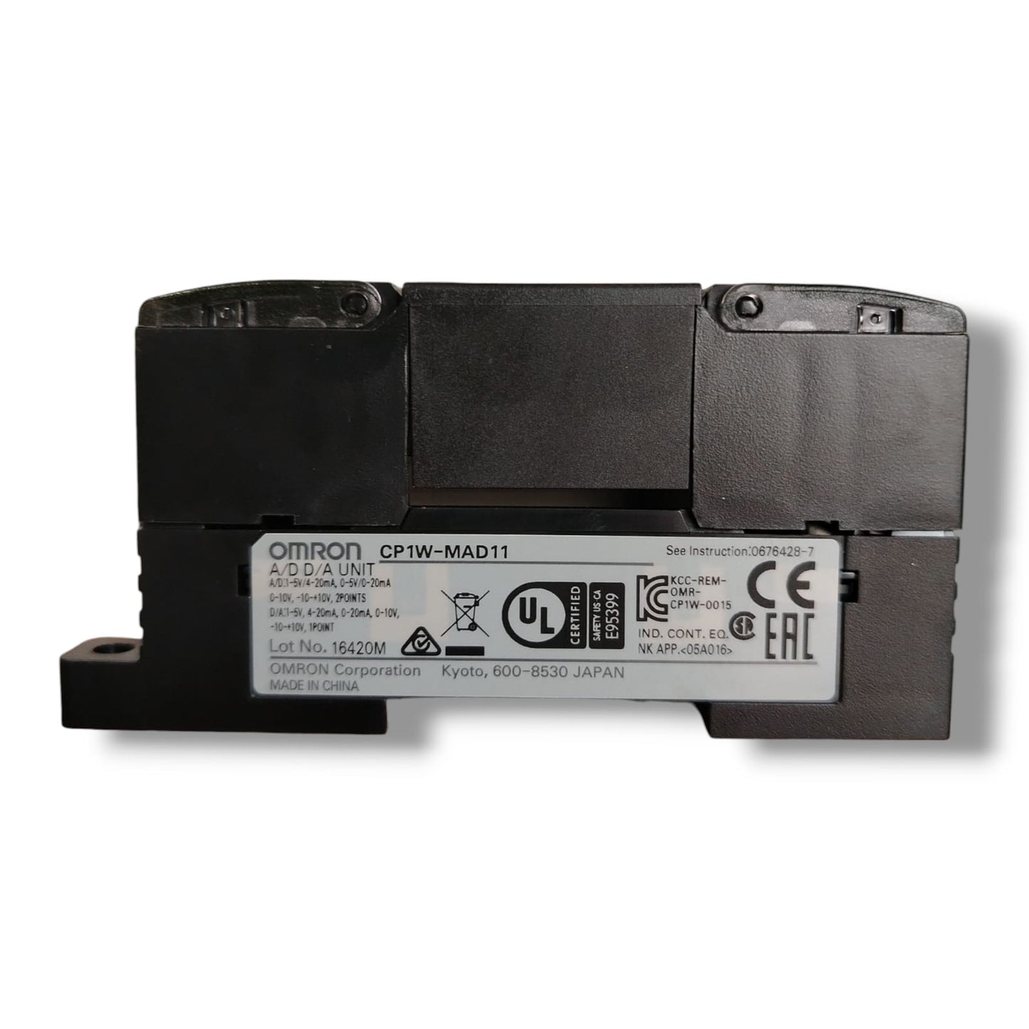 OMRON CP1W-MAD11 UNIDAD DE EXPANSION