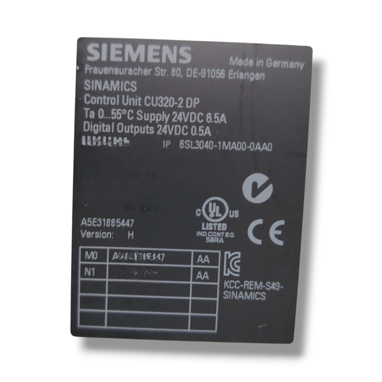 SIEMENS 6SL3040-1MA01-0AA0