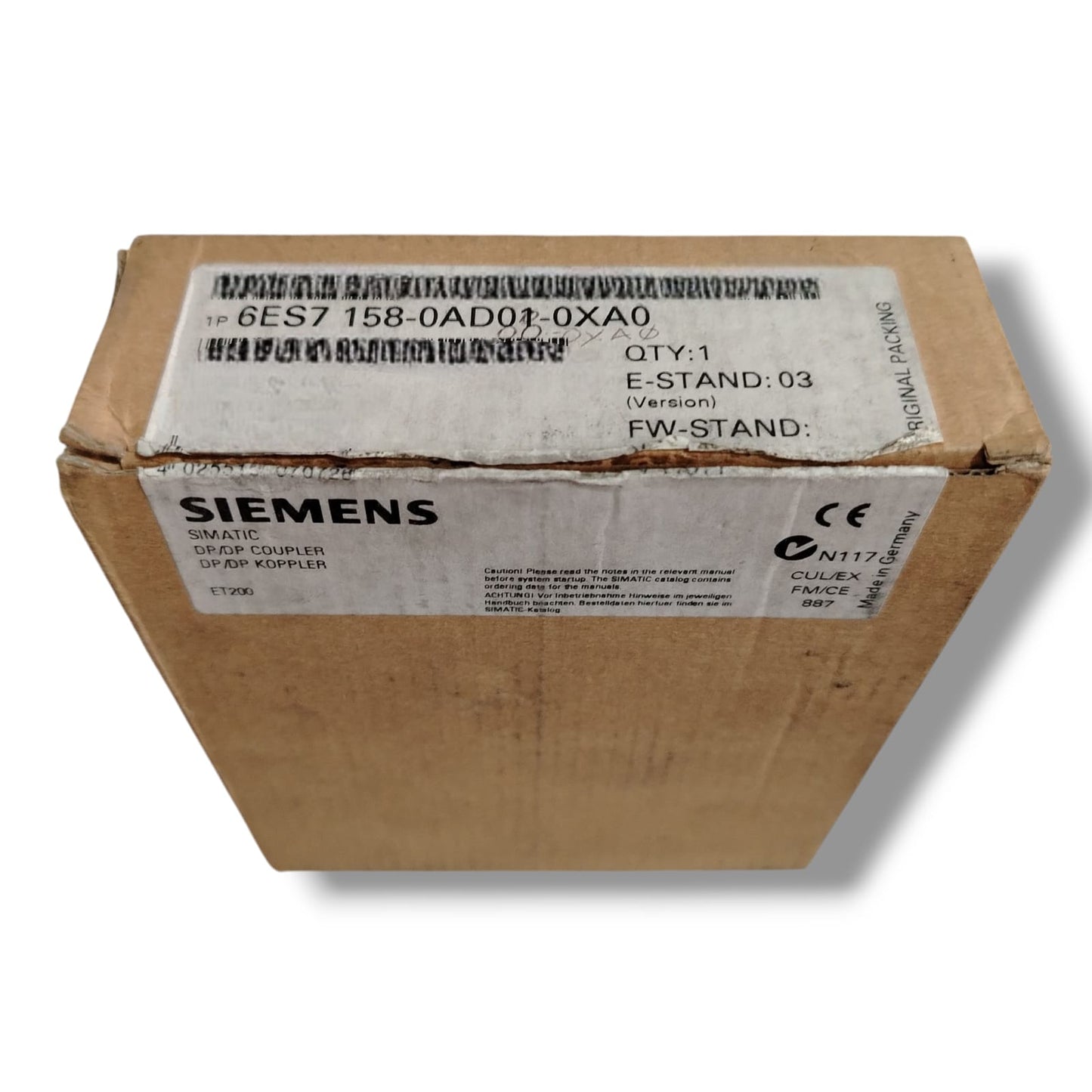 SIEMENS 6ES7-158-0AD01-0XA0 MODULO ACLOPADOR PROFIBUS