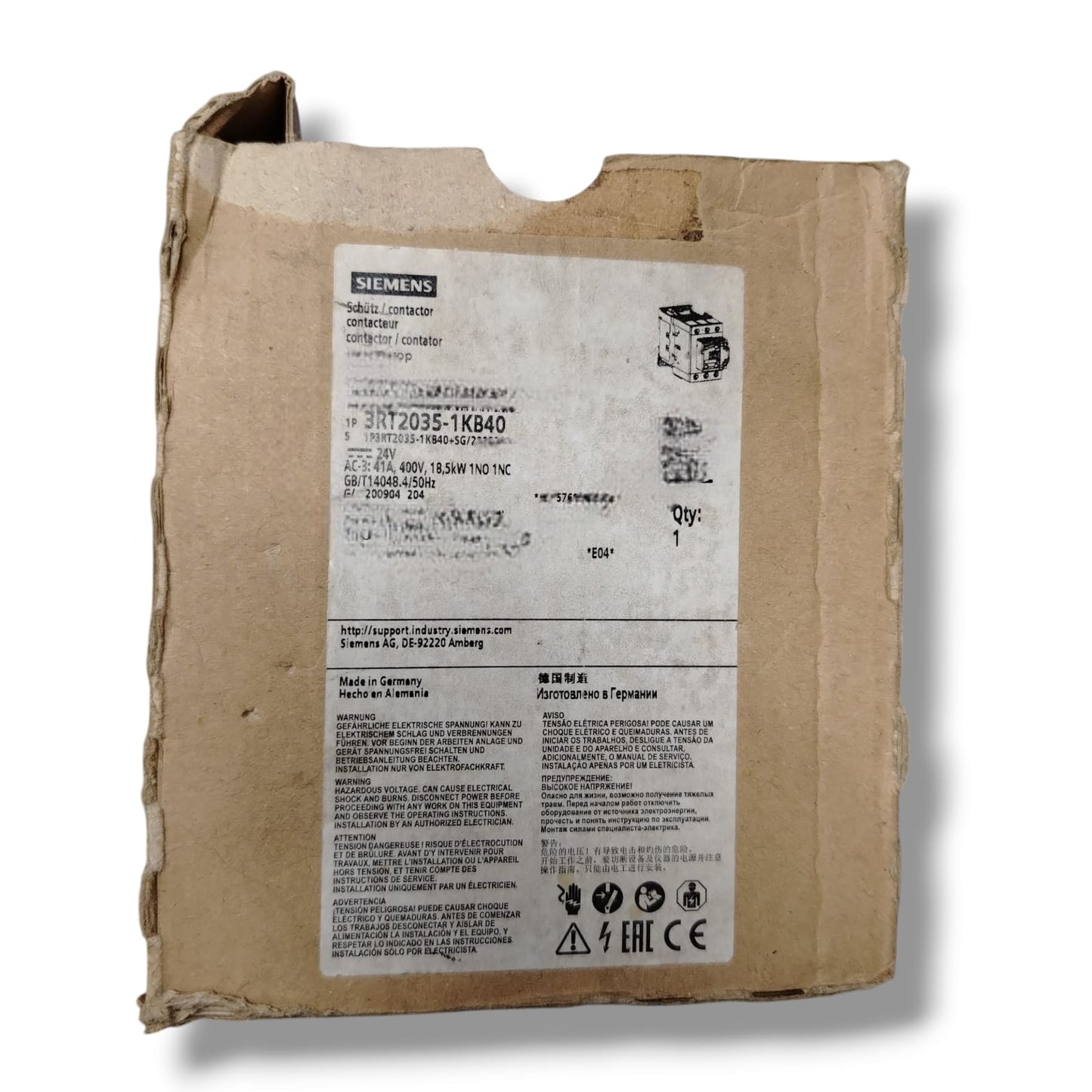 SIEMENS 3RT2035-1KB40