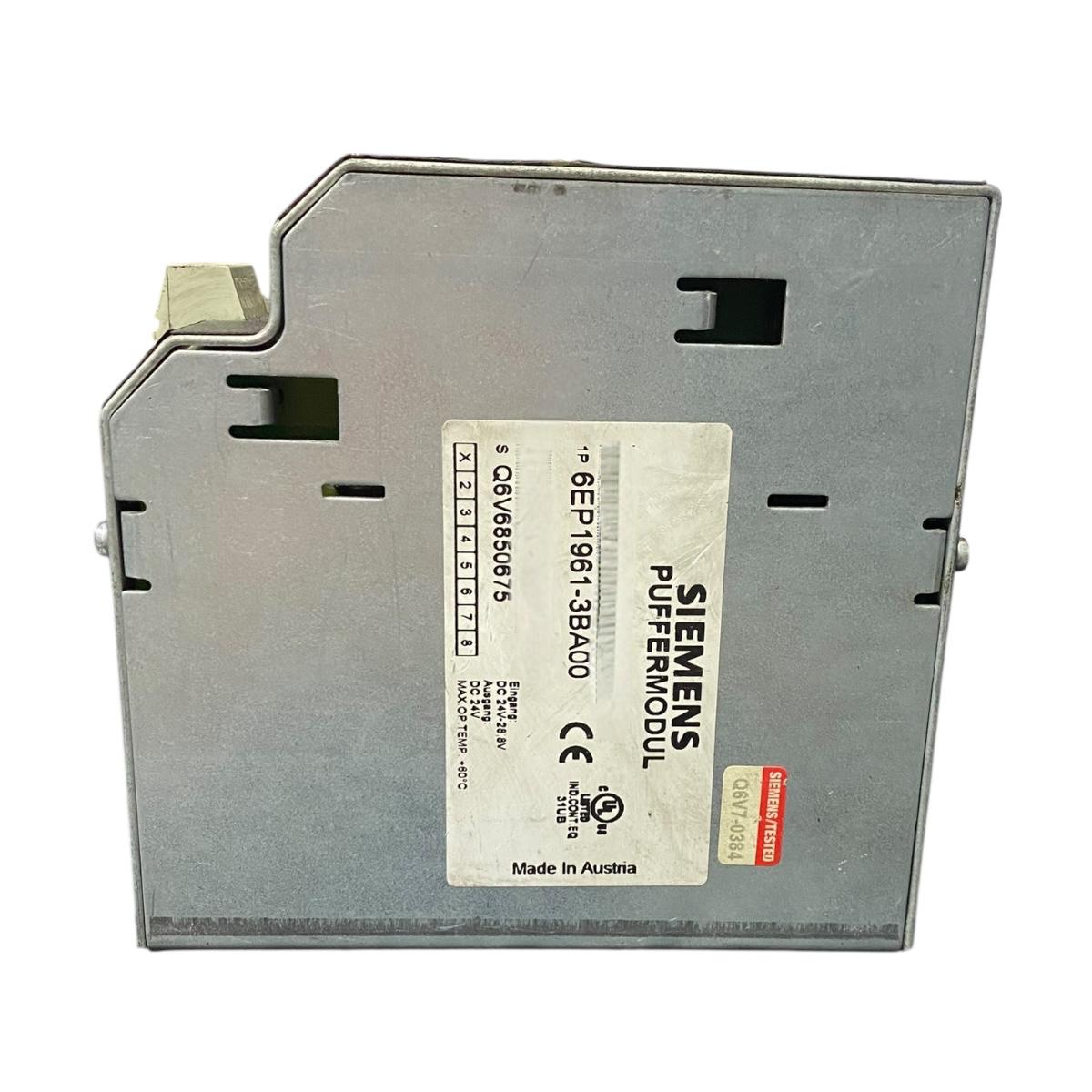 Siemens 6ep1961 3ba00 módulo buffer