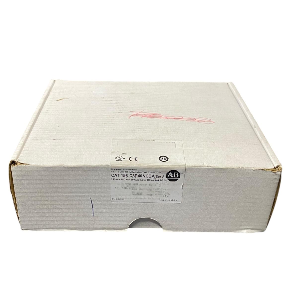 Allen-bradley 156-c3p40ncba contactor de estado sólido trifásico