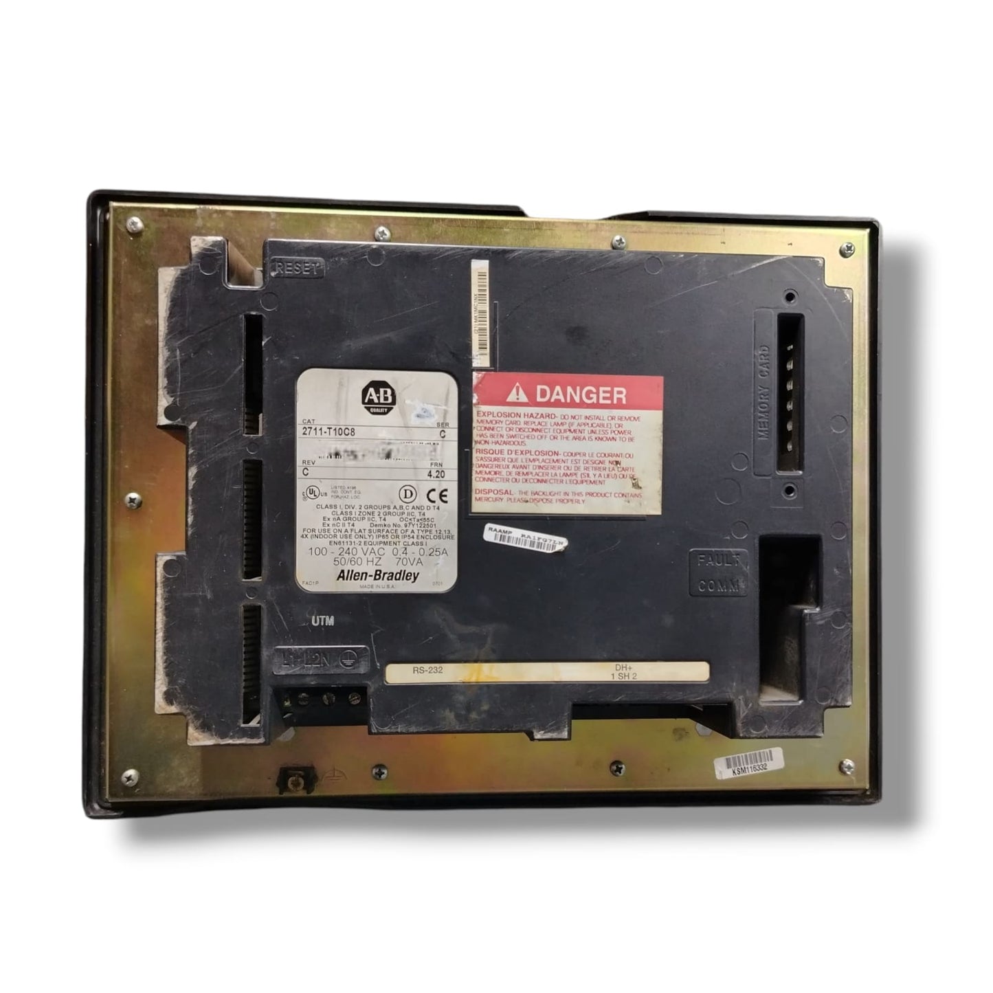 ALLEN BRADLEY 2711-T10C8