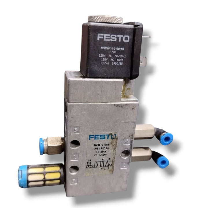 FESTO MFH-5-1/8 ELECTROVALVULA NEUMATICA