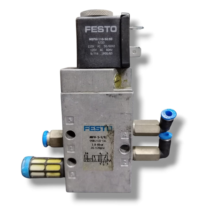 FESTO MFH-5-1/8 ELECTROVALVULA NEUMATICA