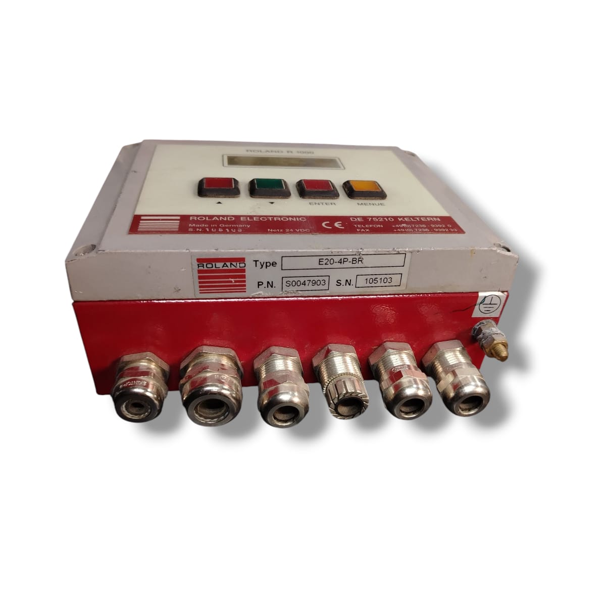 RONALD E20-4P-BR DETECTOR DE DOBLE HOJA