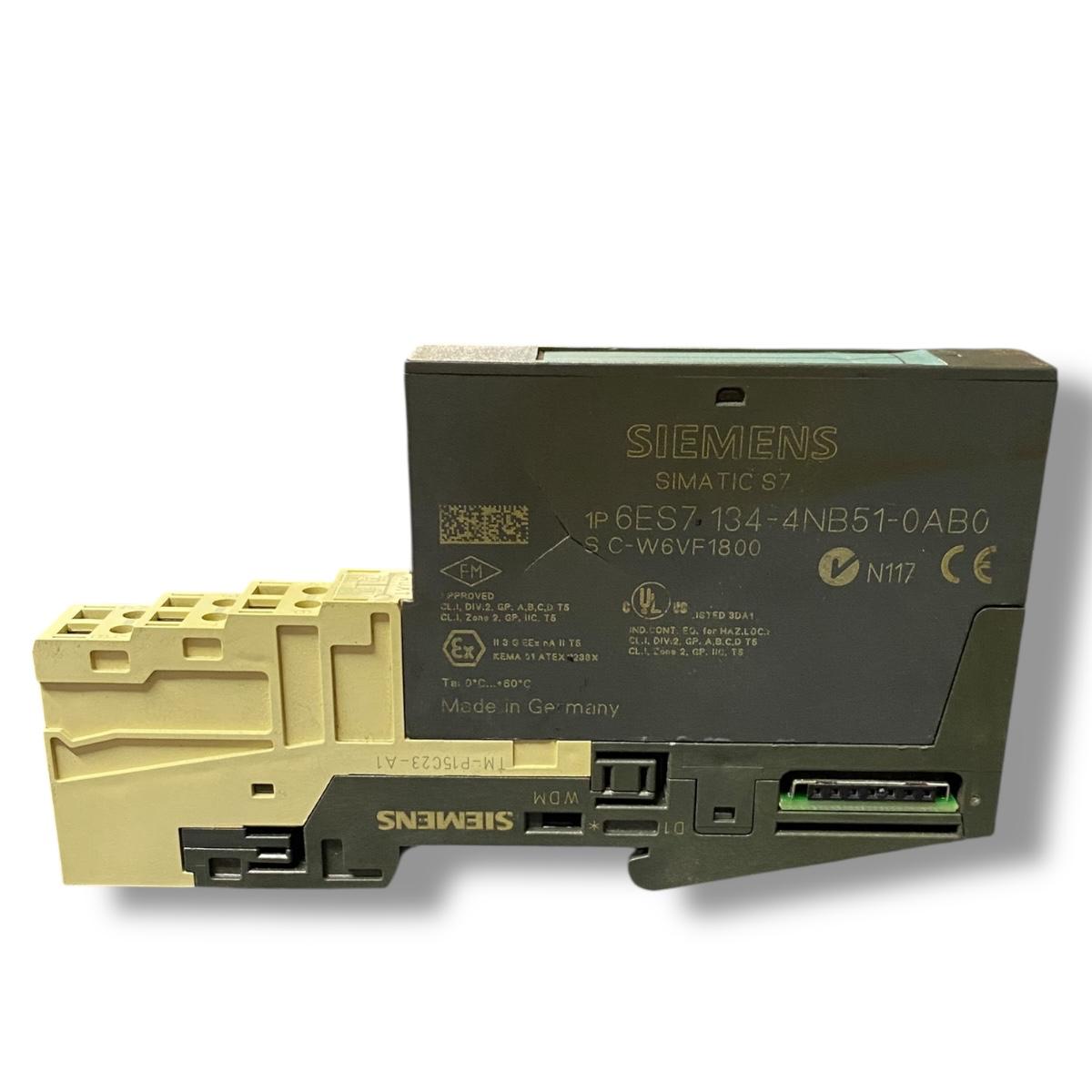 Siemens 6es7 134 4nb51 0ab0 módulo electrónico de entradas analógicas