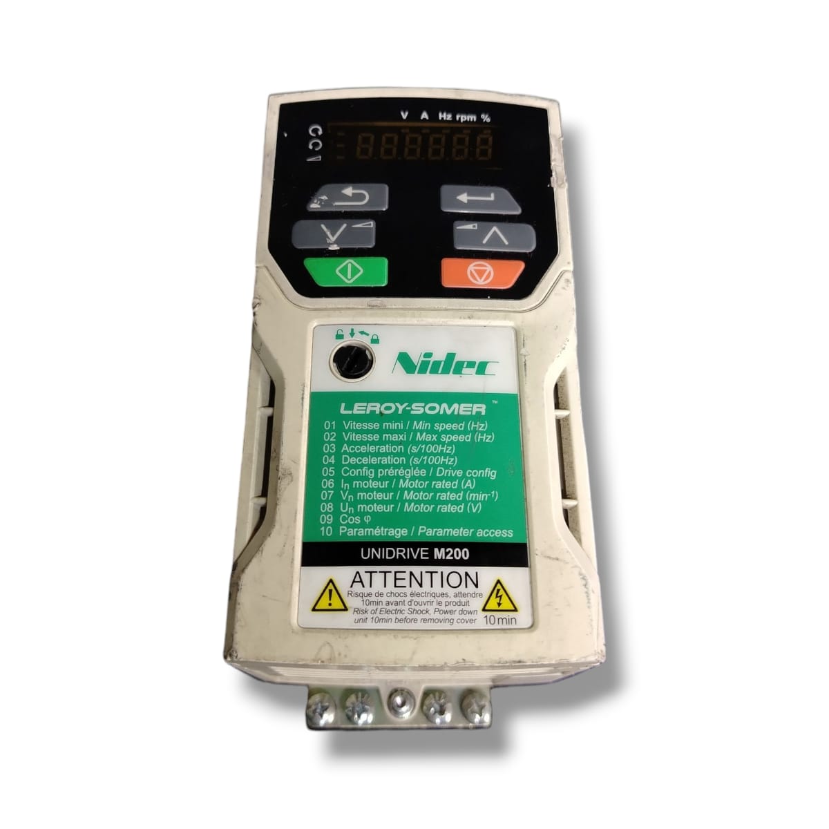 NIDEC M200-012 00017 A VARIADOR DE FRECUENCIA