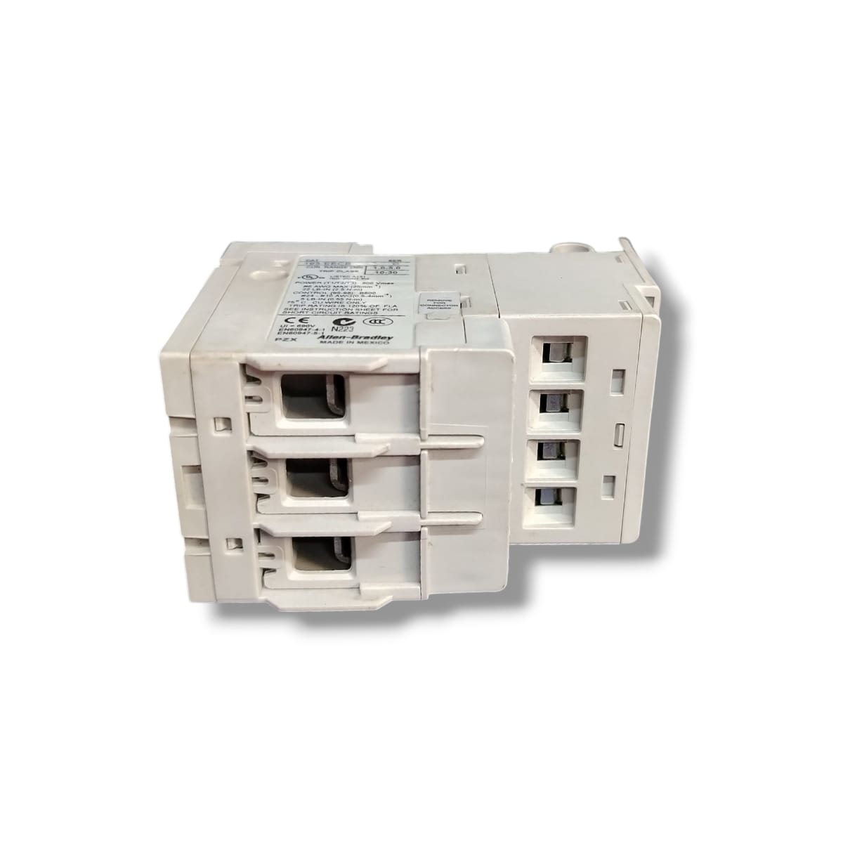 ALLEN BRADLEY 193-EECB RELÉ (CON DETALLE)