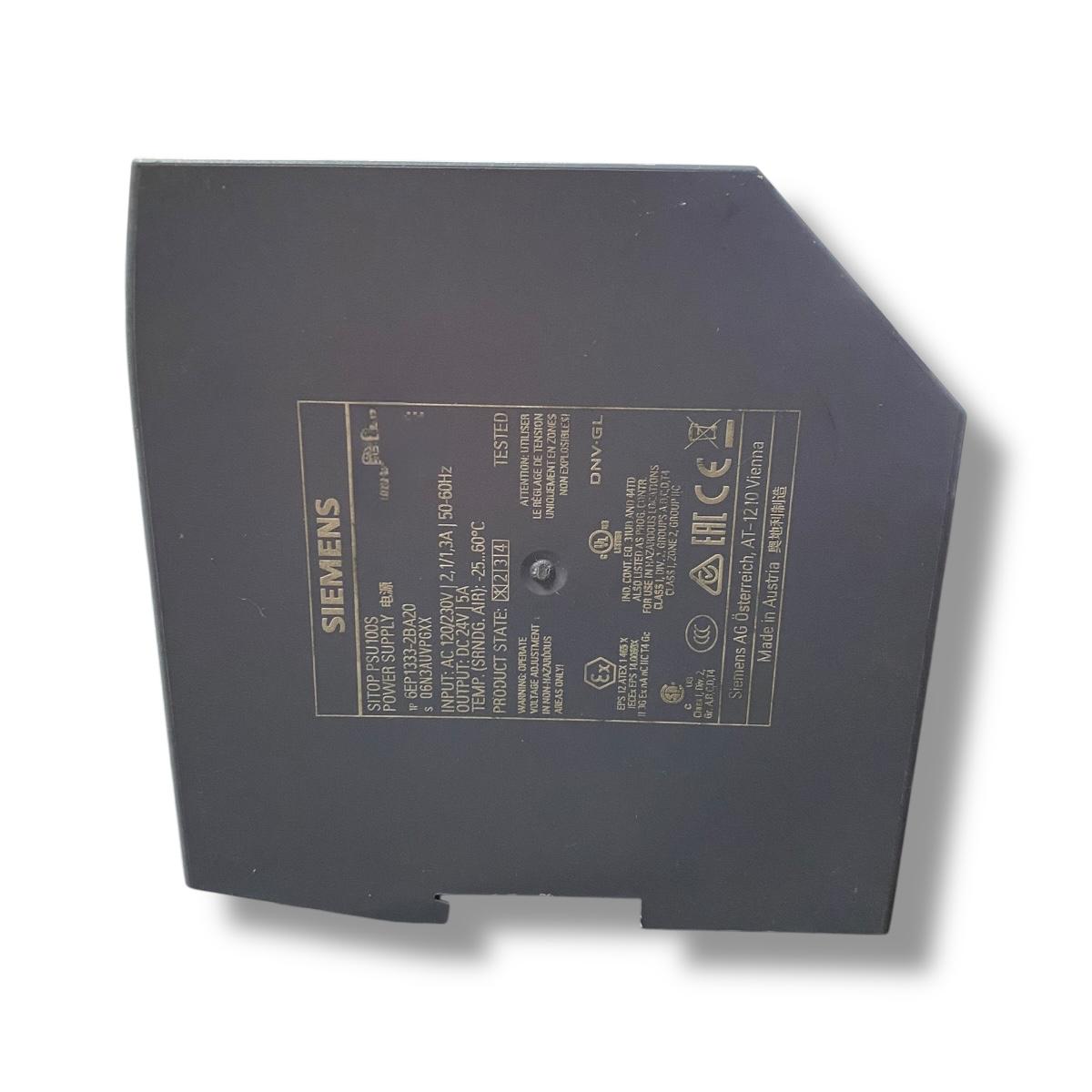 Siemens 6ep1333-2ba20 fuente de alimentación conmutada