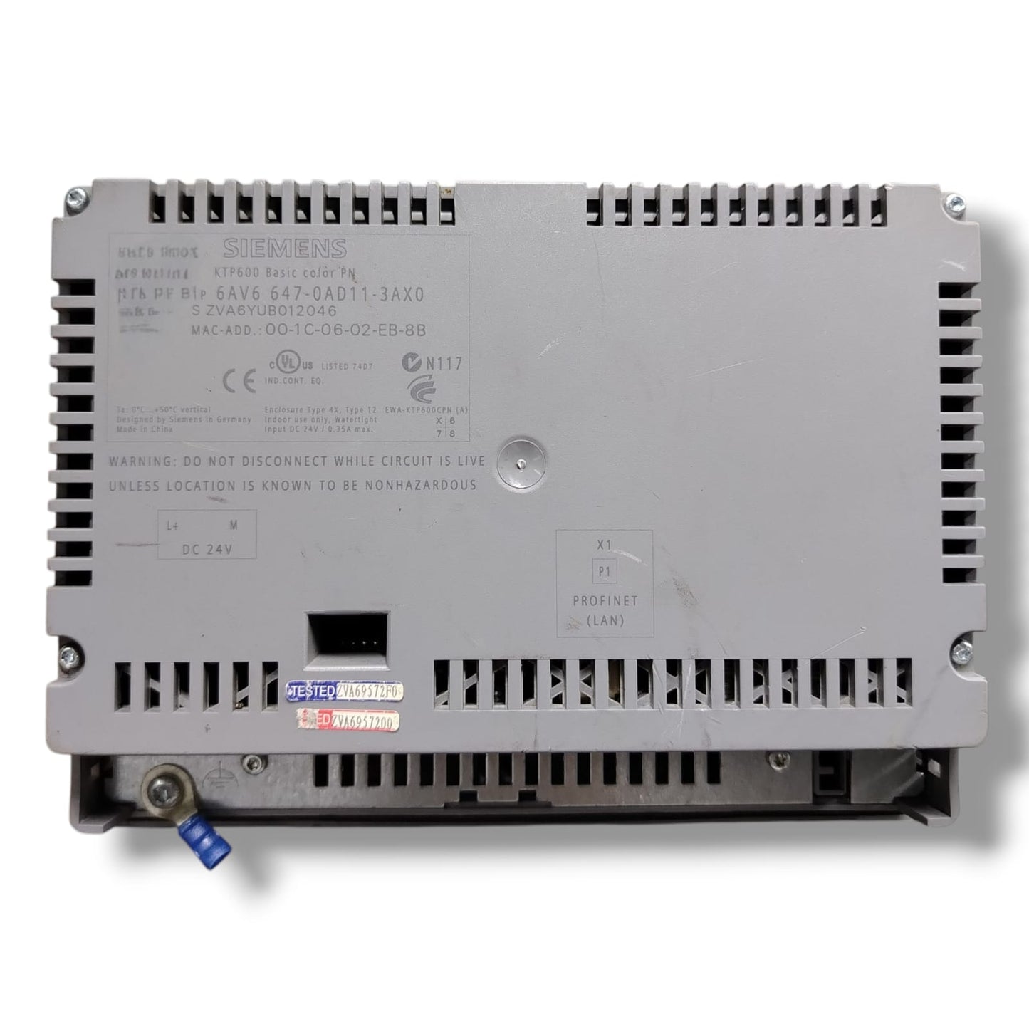 SIEMENS 6AV6 647-0AD11-3AX0 SIMATIC HMI