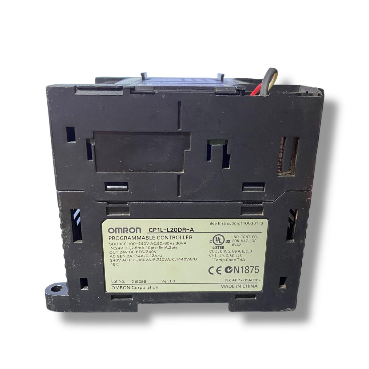 Omron Cp1l-l20dr-a controlador lógico programable