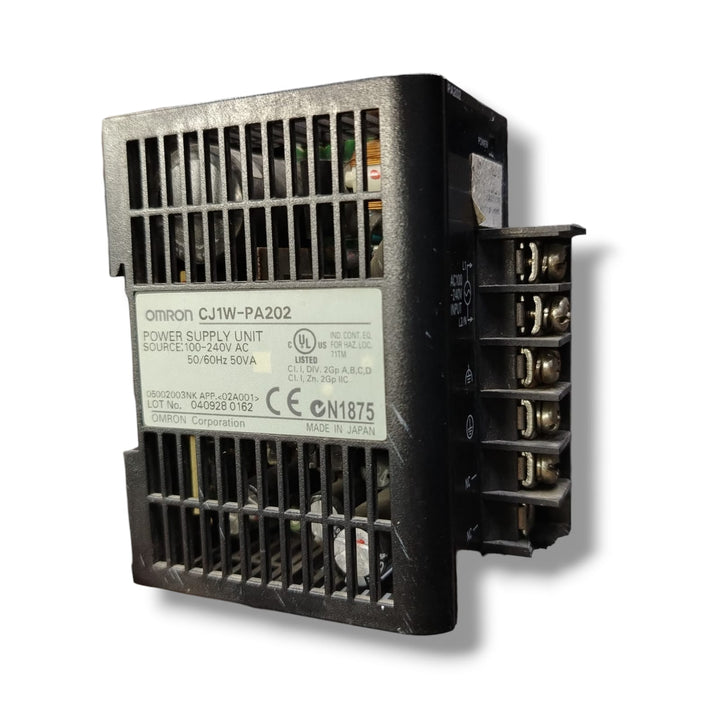 OMRON CJ1W-PA202 FUENTE DE PODER CON DETALLE