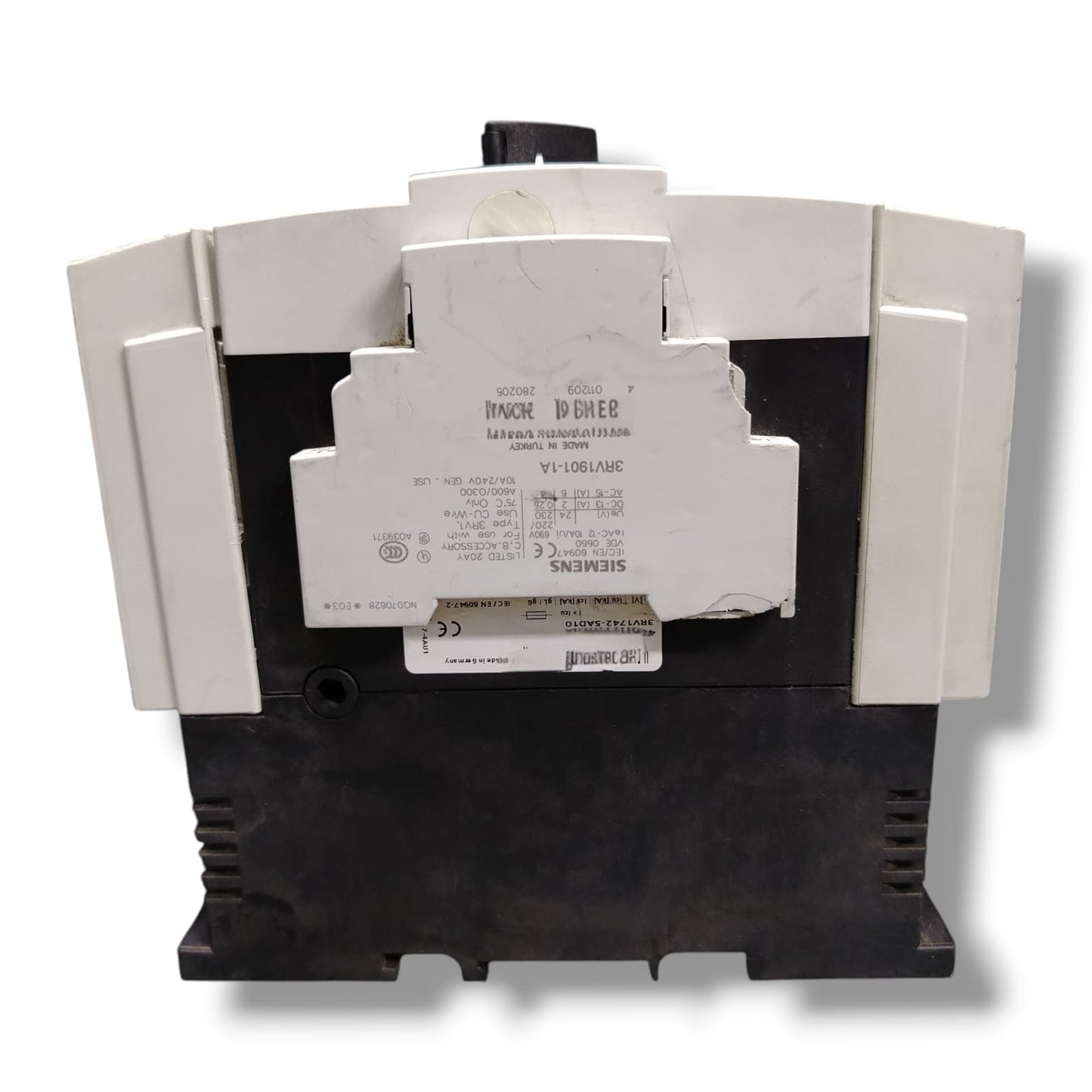 SIEMENS 3RT1742-5AD10 + 3RV1901-1A CON DETALLE