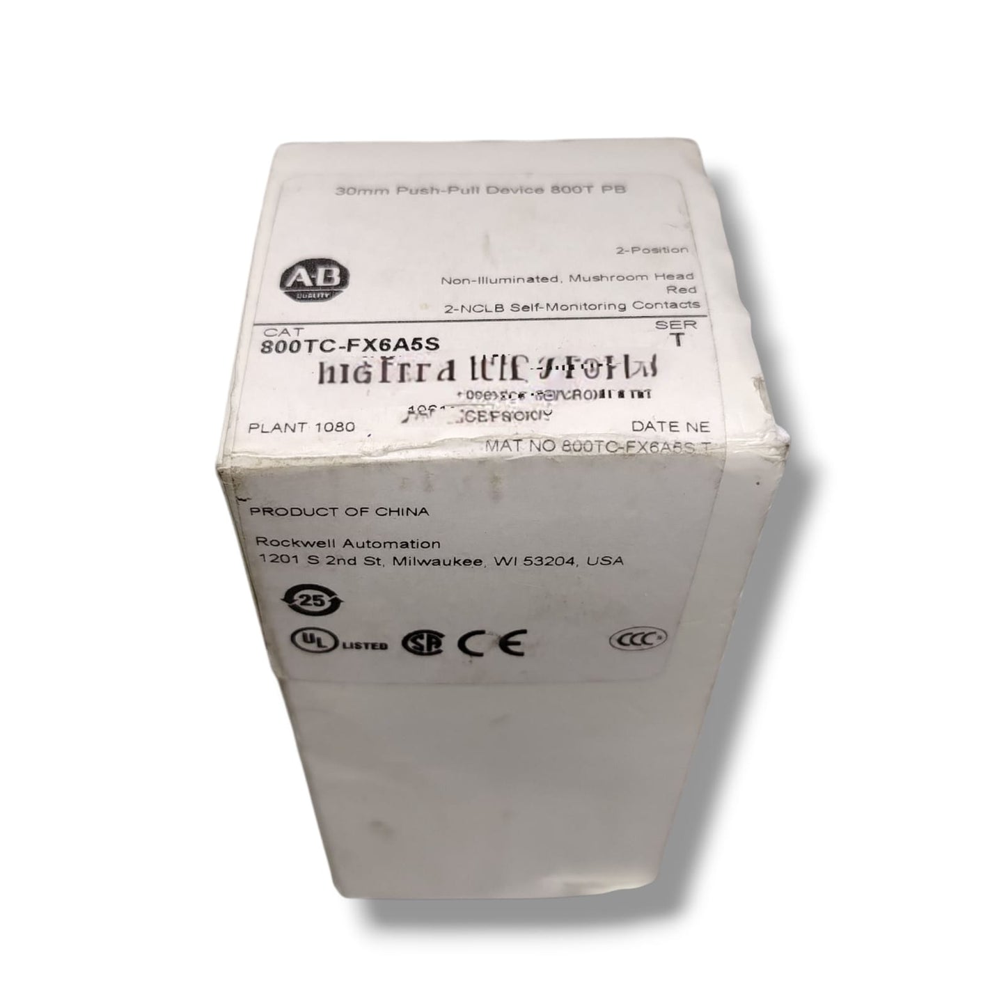 ALLEN BRADLEY 800TC-FX6A5S
