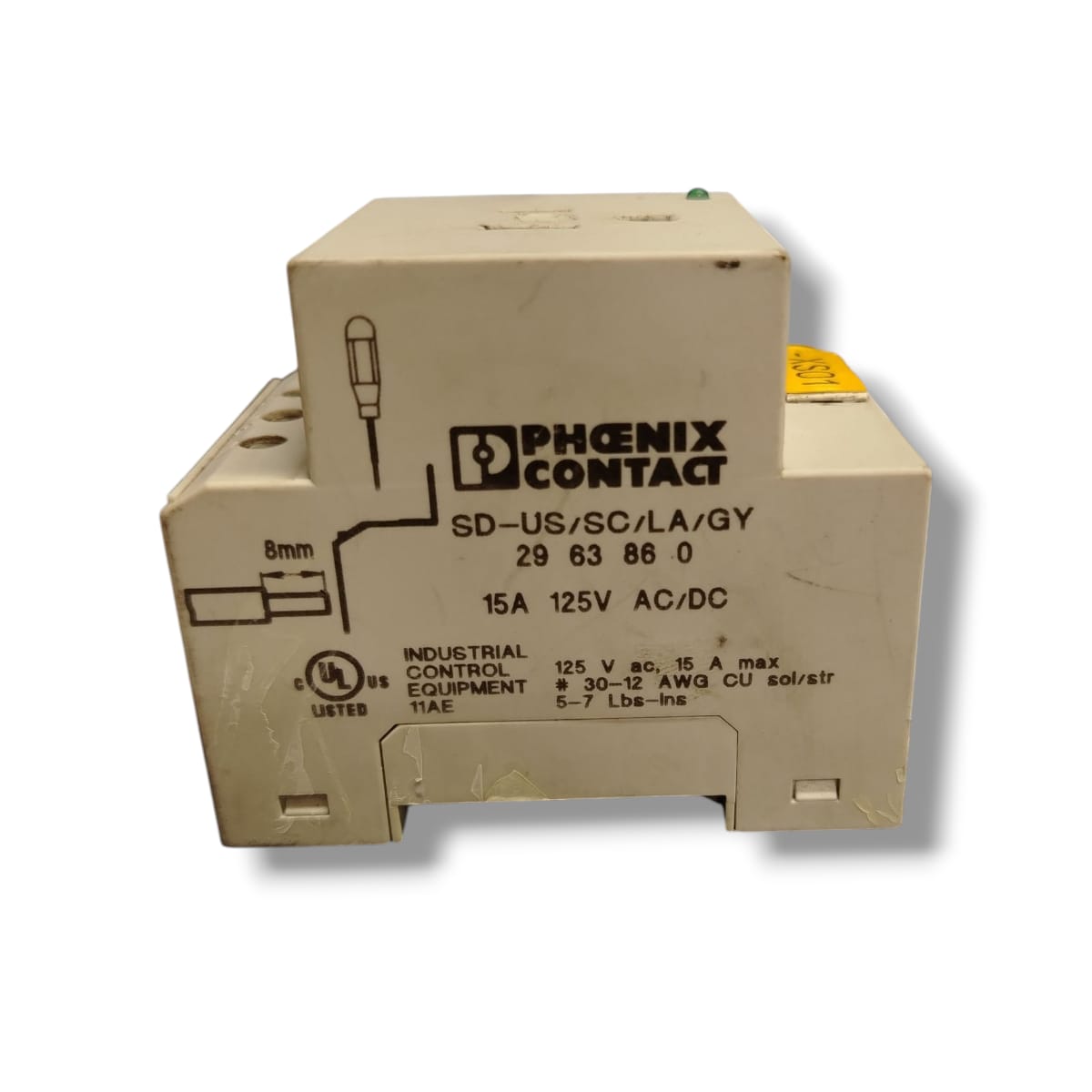 PHOENIX CONTAC SD-US/SC/LA/GY SOCKET