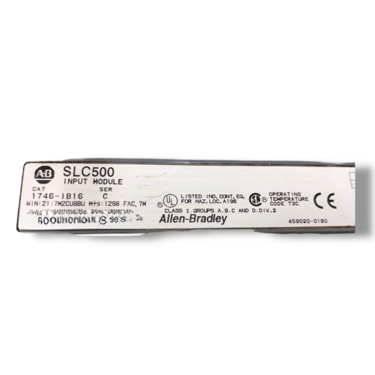 Allen Bradley 1746-ib16 módulo de entradas digitales