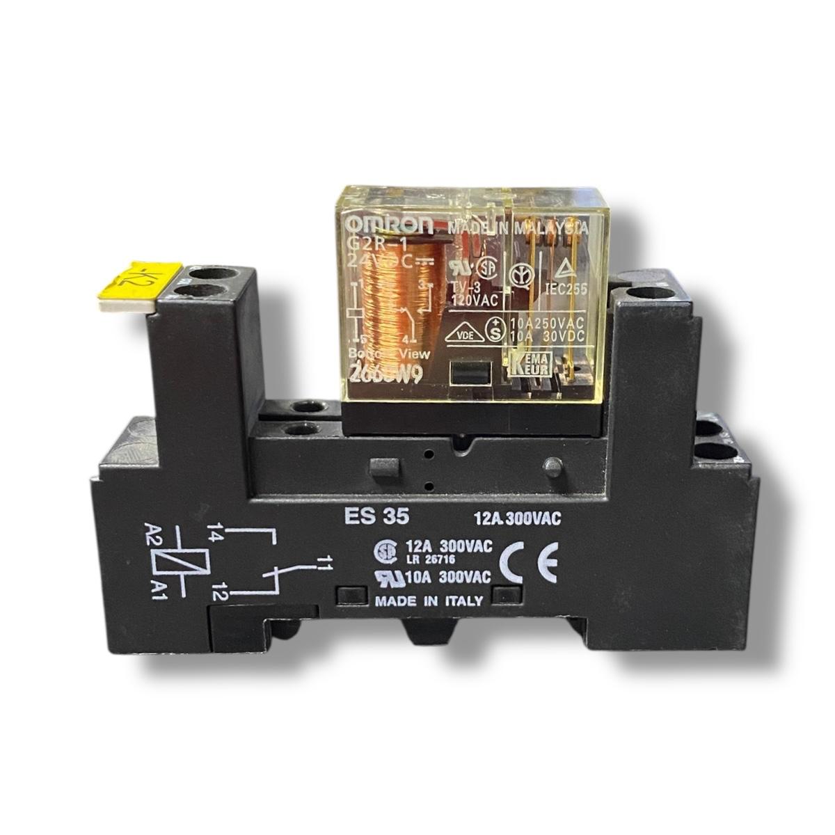 Omron Es 35+g2r 1 base para relé