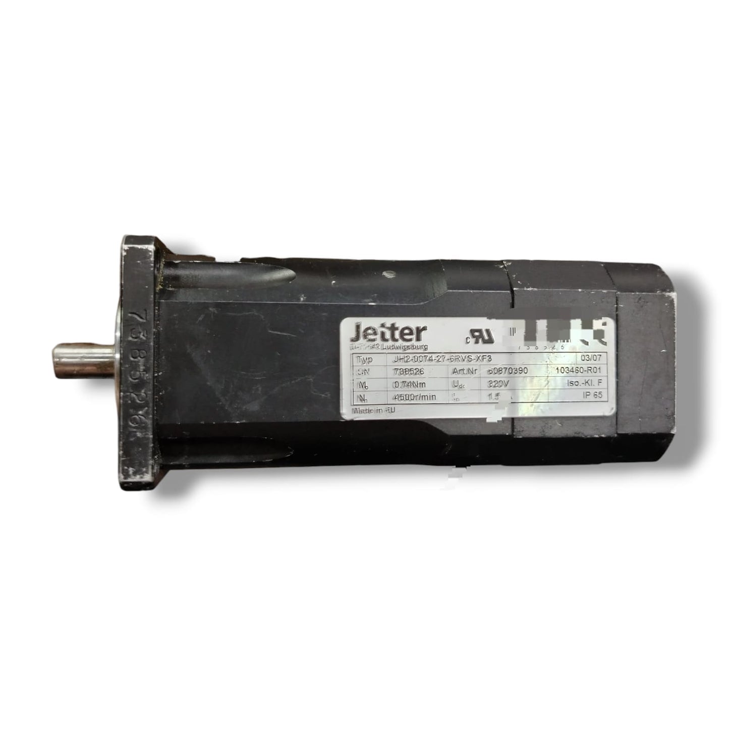 JETTER JH2-0074-27-6RVS-XF3 MOTOR PM TRIFASICO