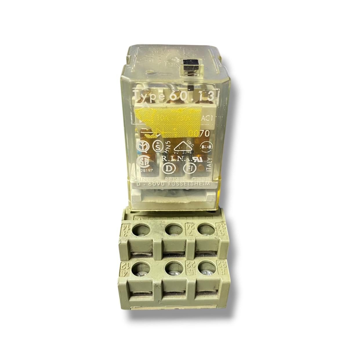 Releco S3-sg + Rele Finder 60.13 socket / base