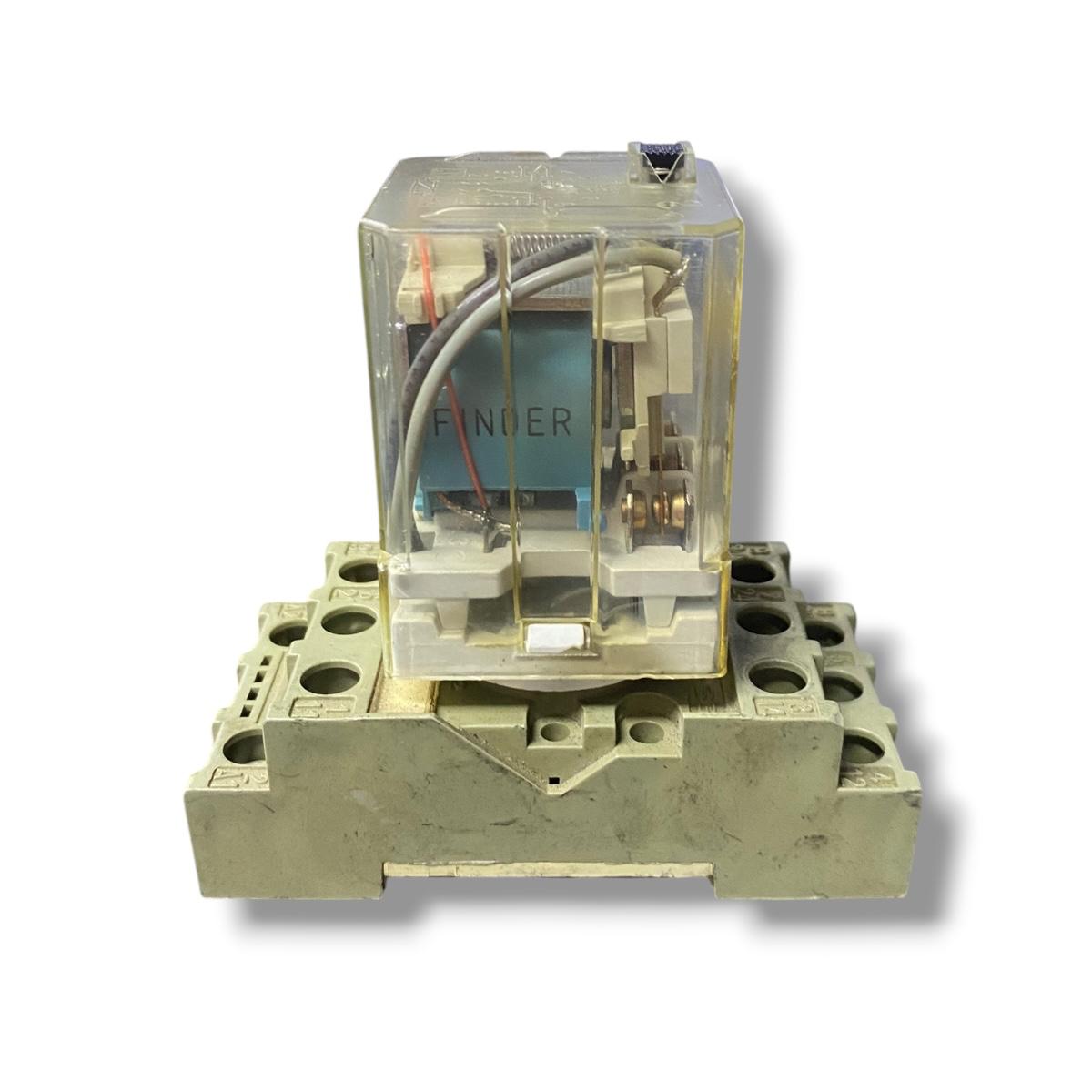 Releco S3-sg + Rele Finder 60.13 socket / base