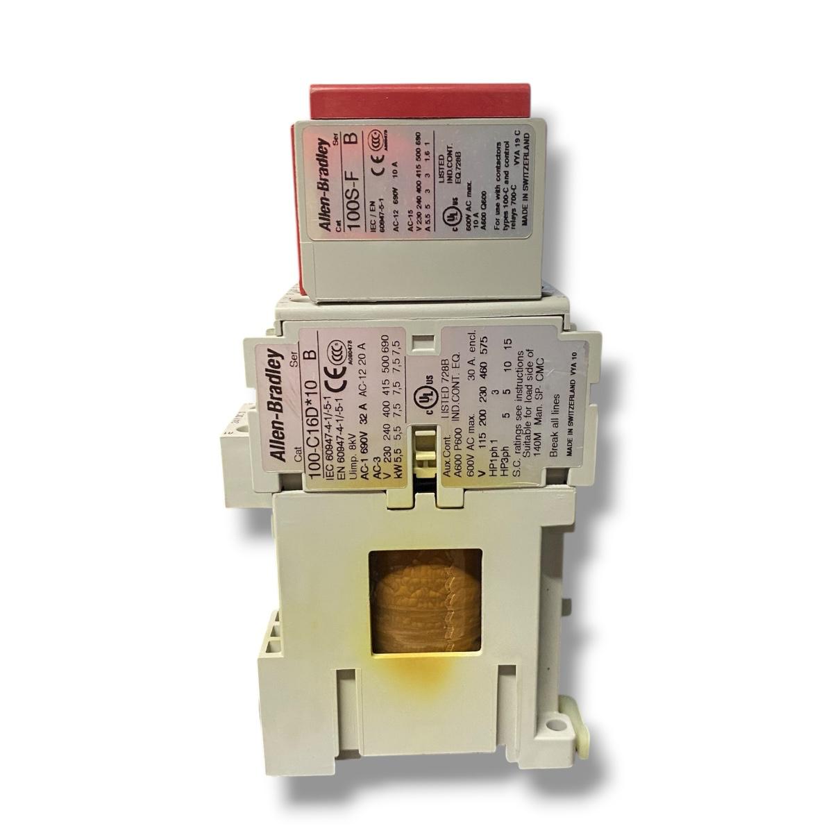 Allen Bradley 100s-c16dj14c contactor de seguridad