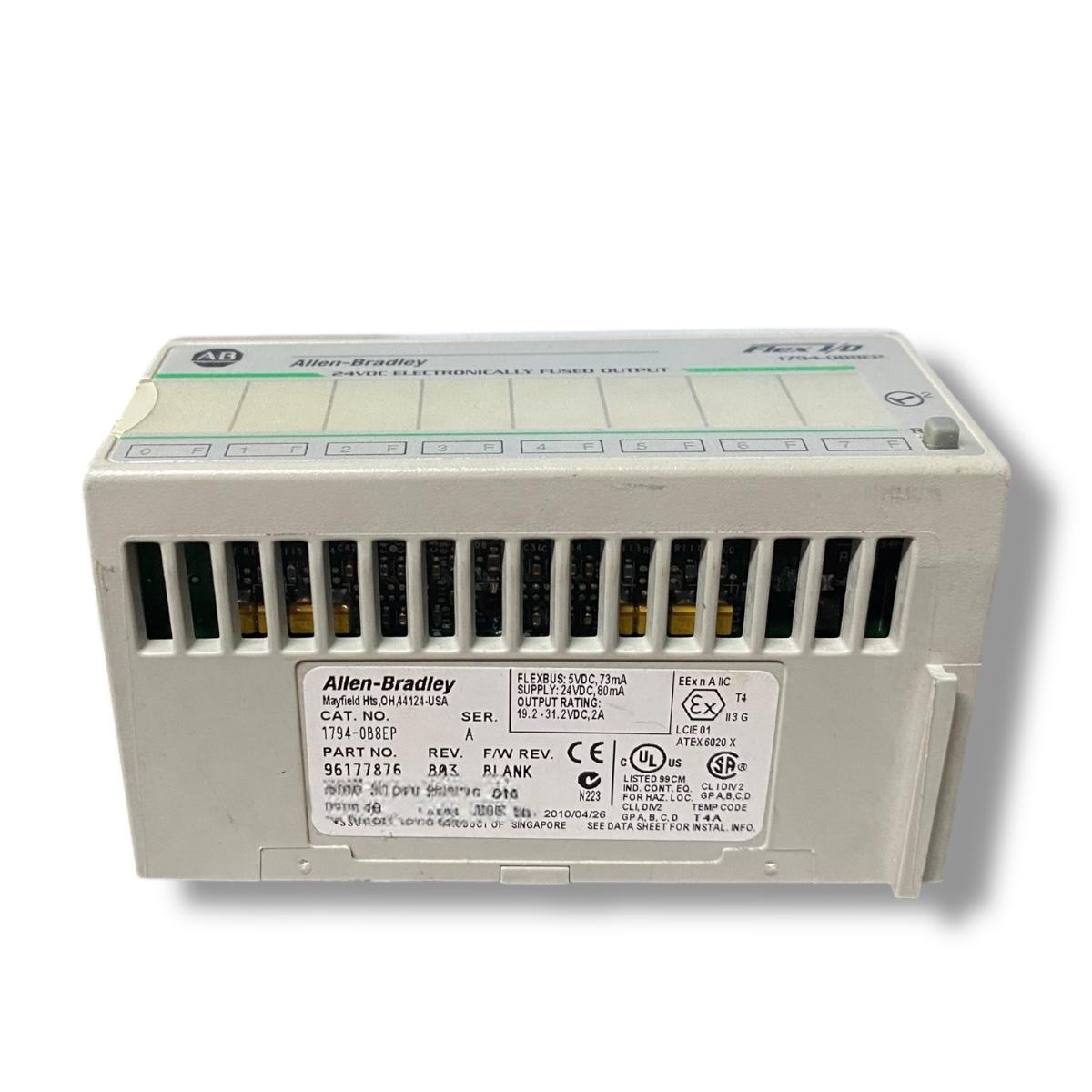 Allen Bradley 1794-0b8ep módulo de salida digital