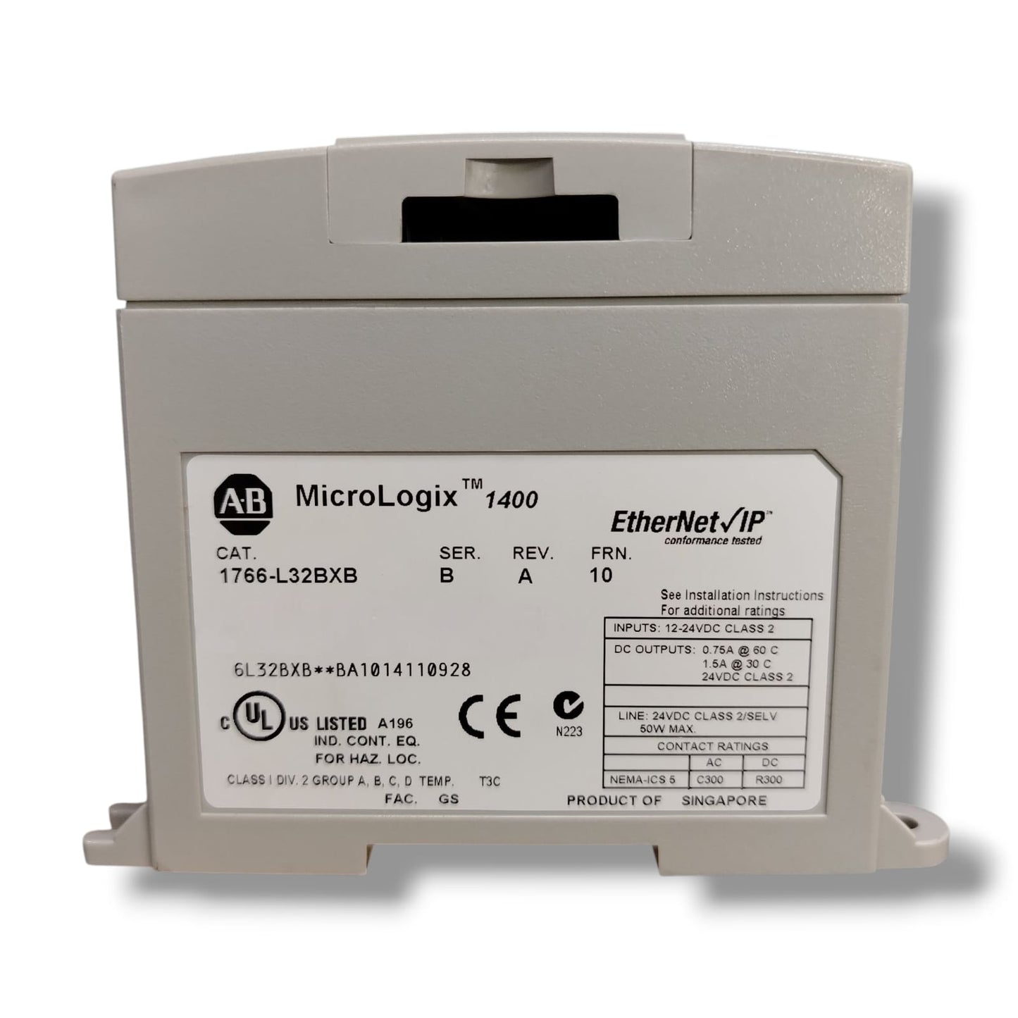 ALLEN BRADLEY 1766-L32BXB CONTROLADOR LOGICO