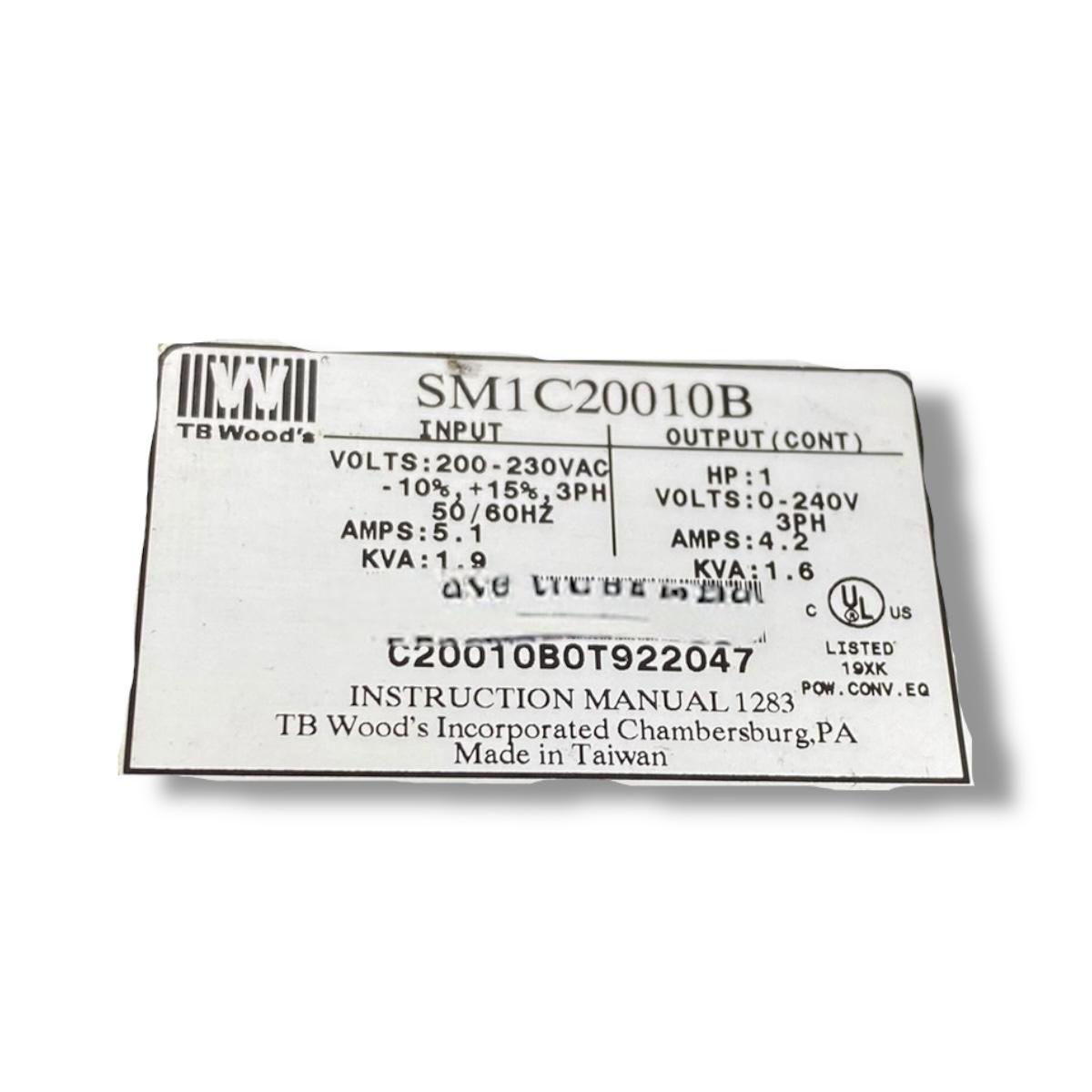 Tb Wood S Sm1c20010b inversor de frecuencia