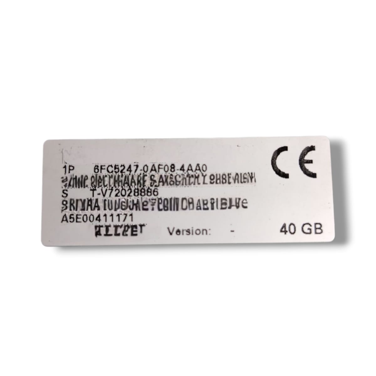 SIEMENS 6FC5247-0AF08-4AA0 DISCO DURO