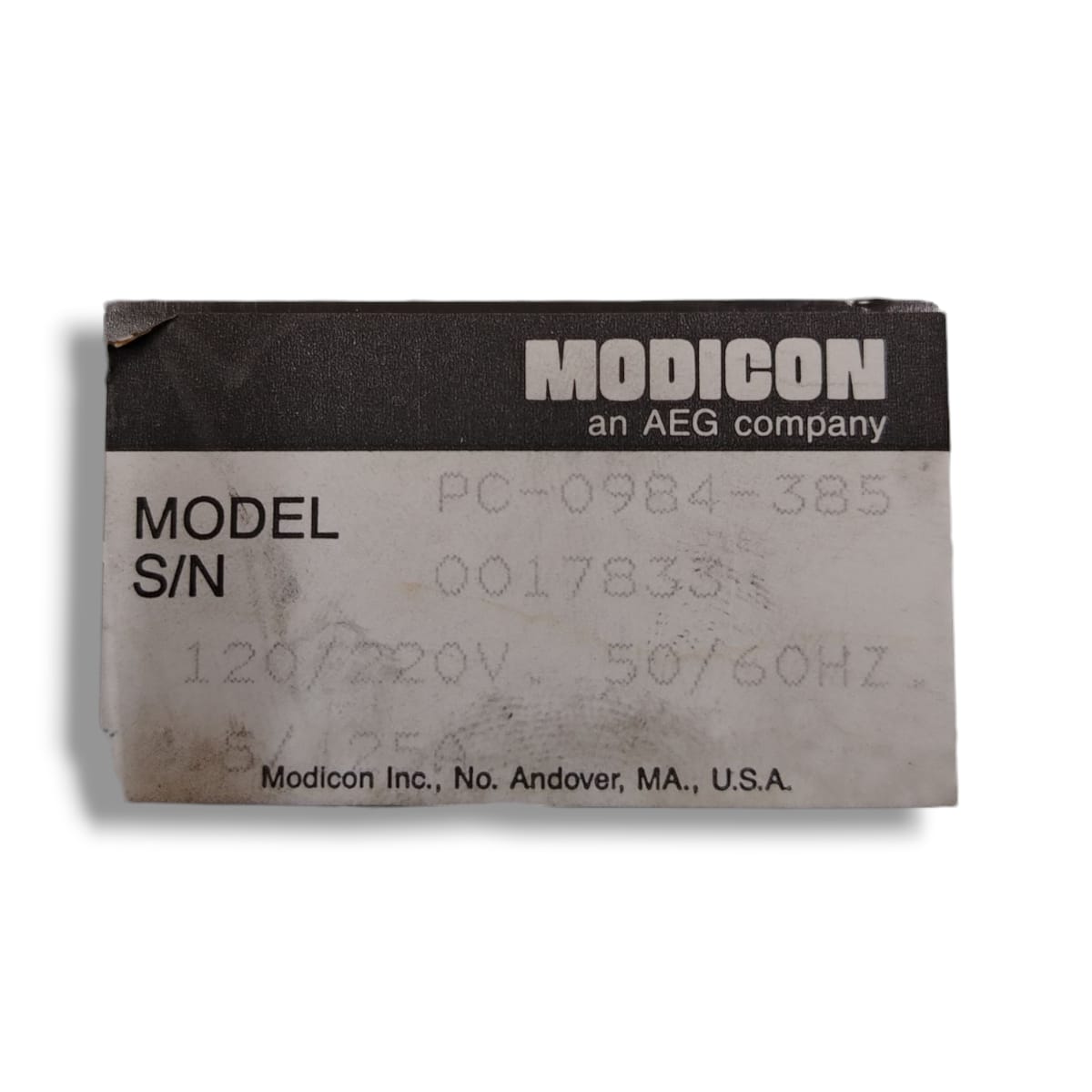 MODICON PC-0984-385 CONTROLADOR