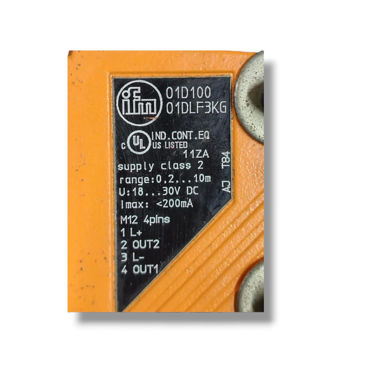Ifm O1d100 Sensor De Distancia Optico