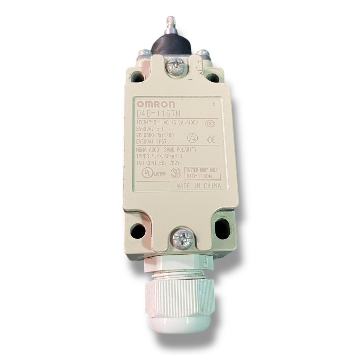 OMRON D4B-1187N INTERRUPTOR DE LIMITE