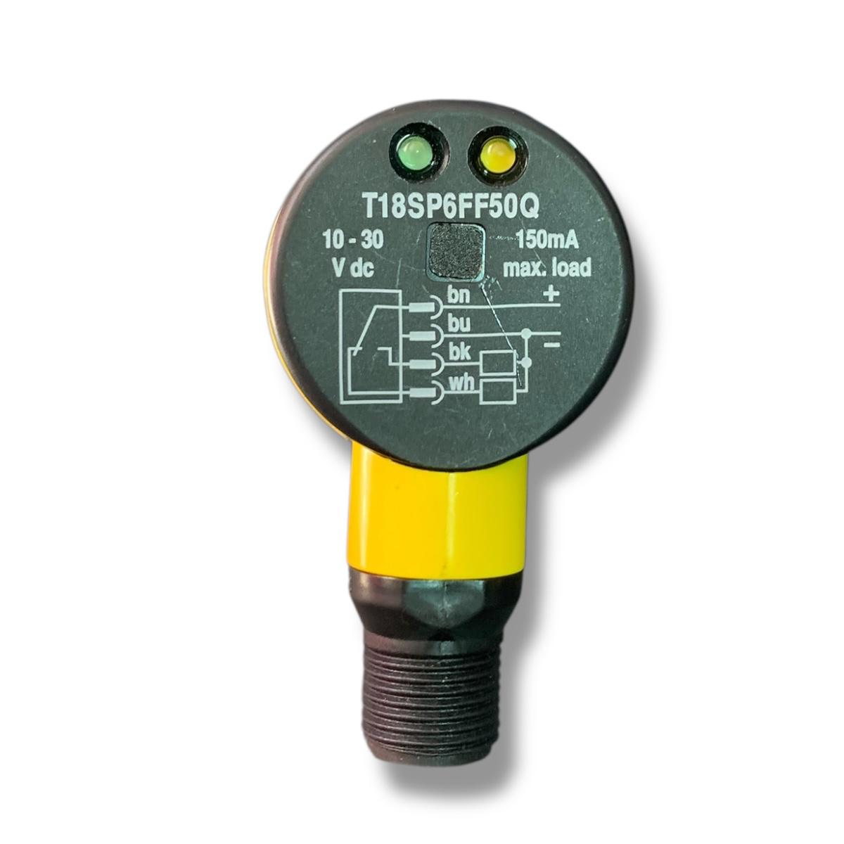BANNER T18SP6FF50Q sensor fotoeléctrico