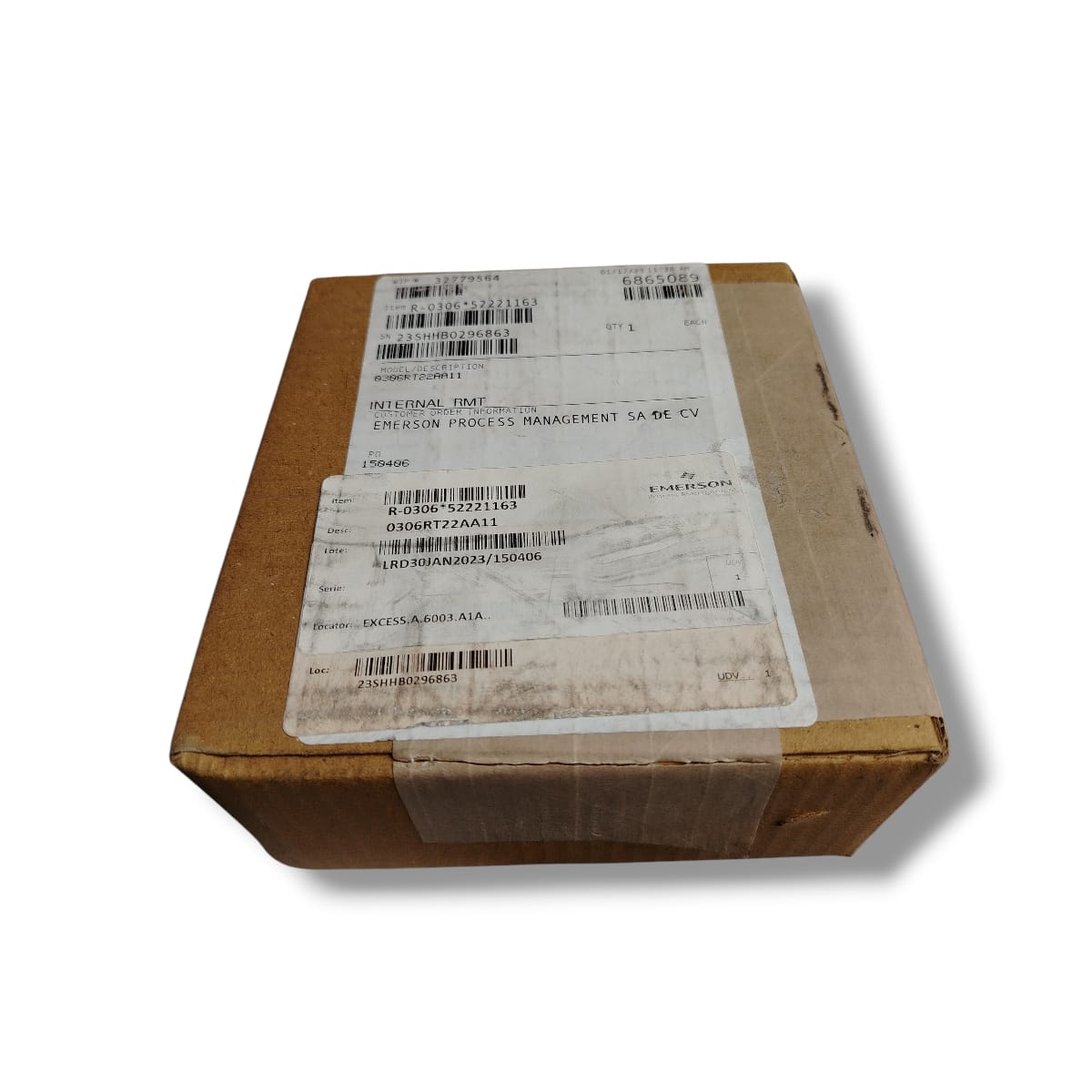 EMERSON R-0306RT22AA11 MANIFOLD DE 2 VALVULAS