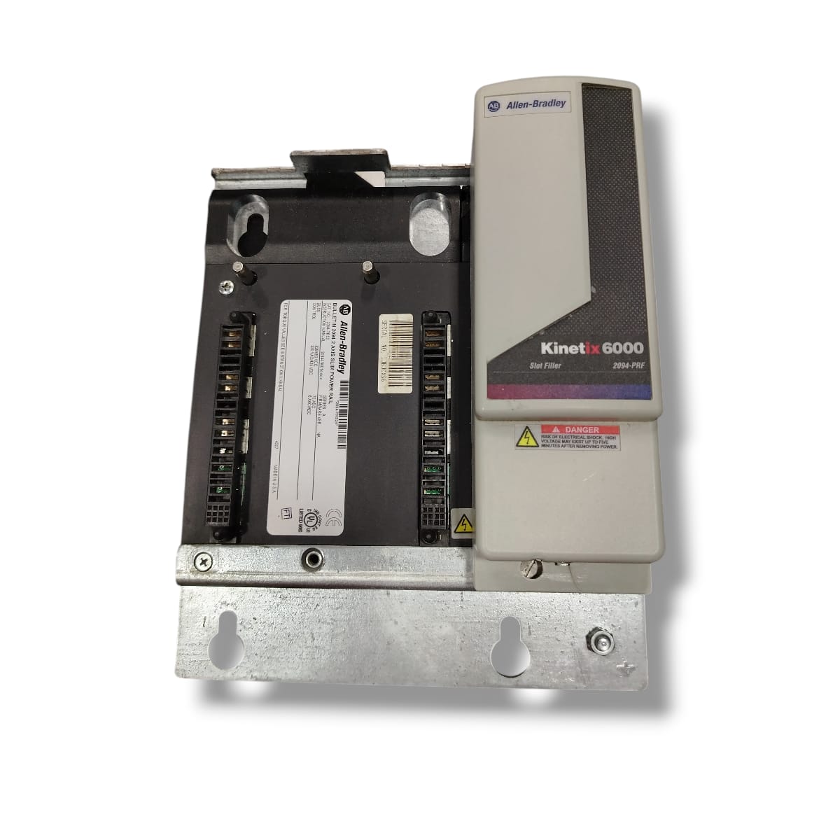 ALLEN BRADLEY 2094-PRS2+2094-PRF POWER RAIL CON DETALLE