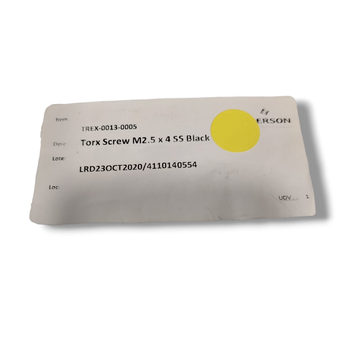 EMERSON TREX-0013-0005 TORNILLO PARA REFACCIONES
