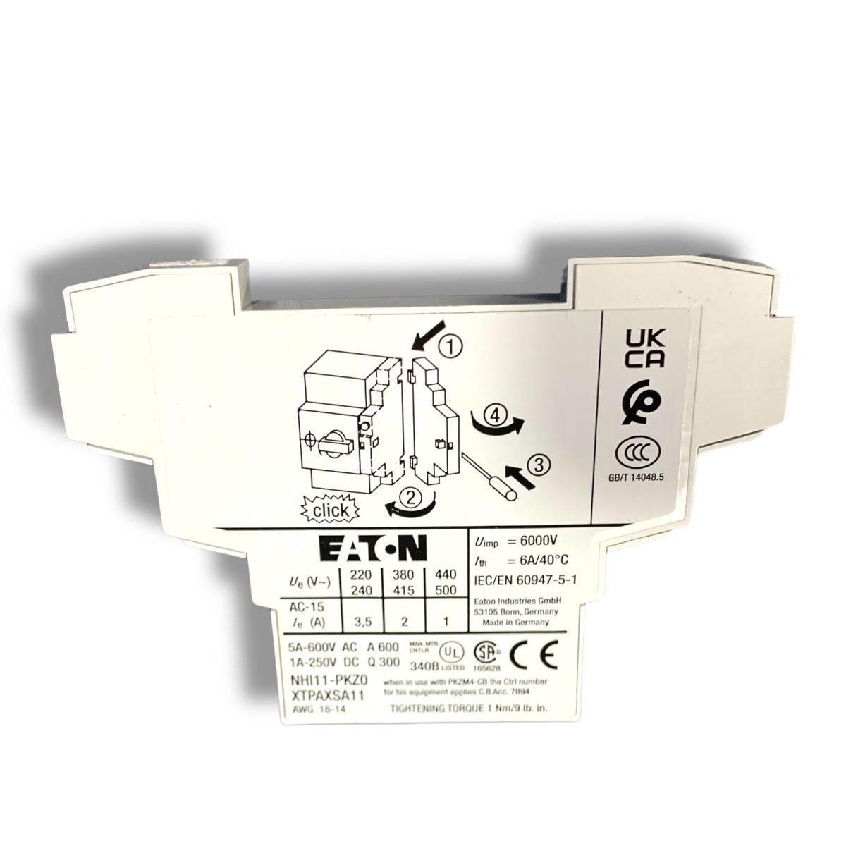 EMERSON nhl11-pkz0 xtpaxsa11 arrancador manual de motor