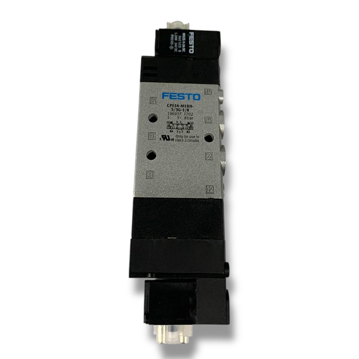 Festo Cpe14-m1bh--5/3g-1/8 válvula solenoide neumática