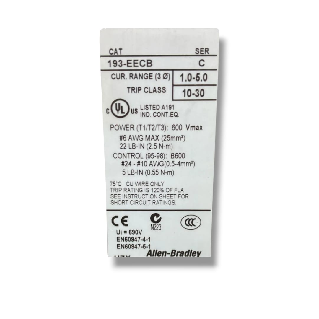 ALLEN BRADLEY 193-EECB