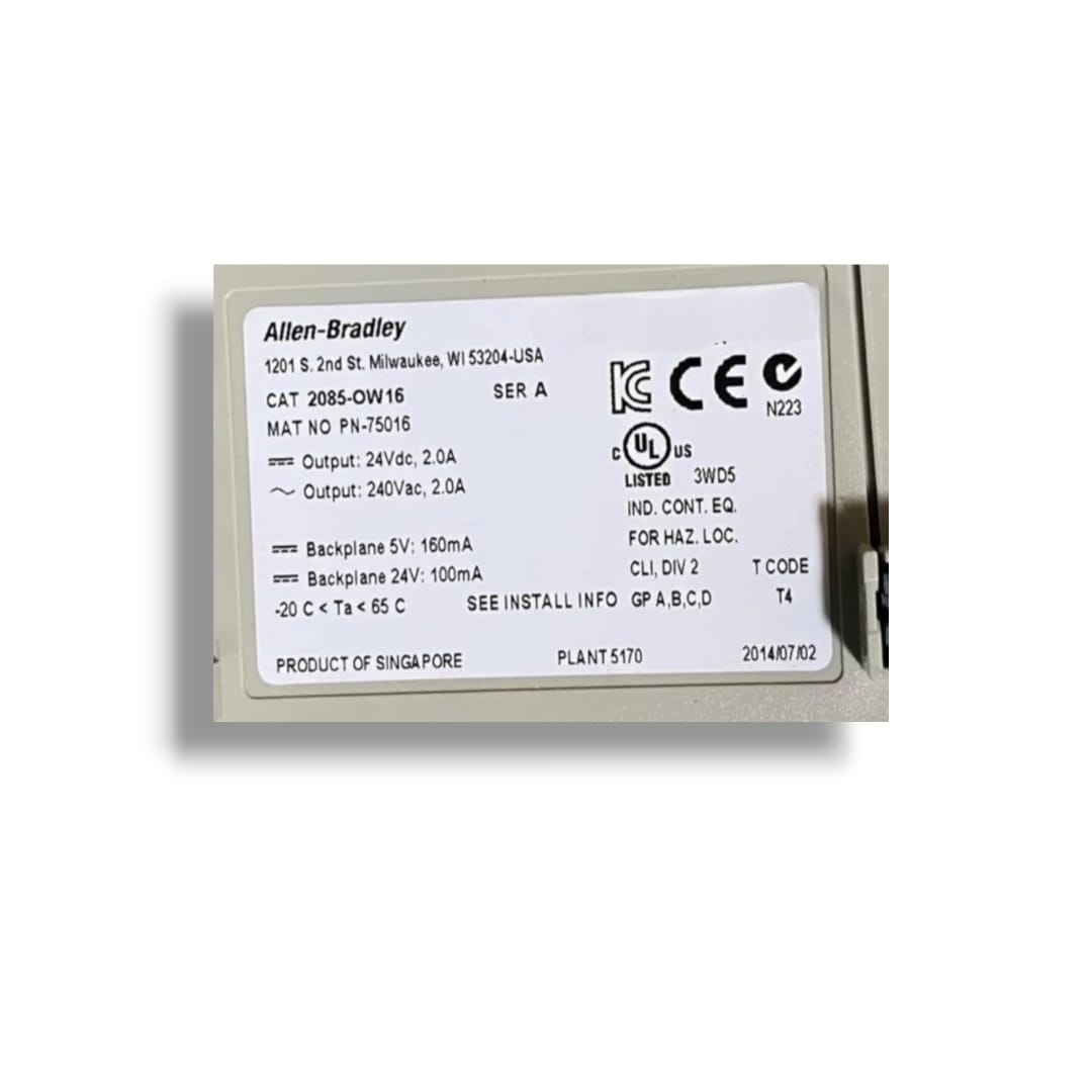 Allen Bradley 2085-OW16