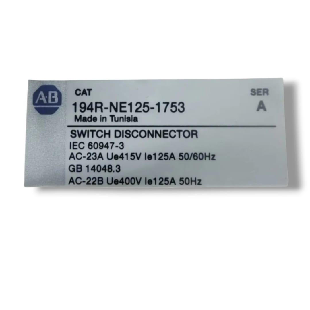 Allen Bradley 194R-NE125-1753